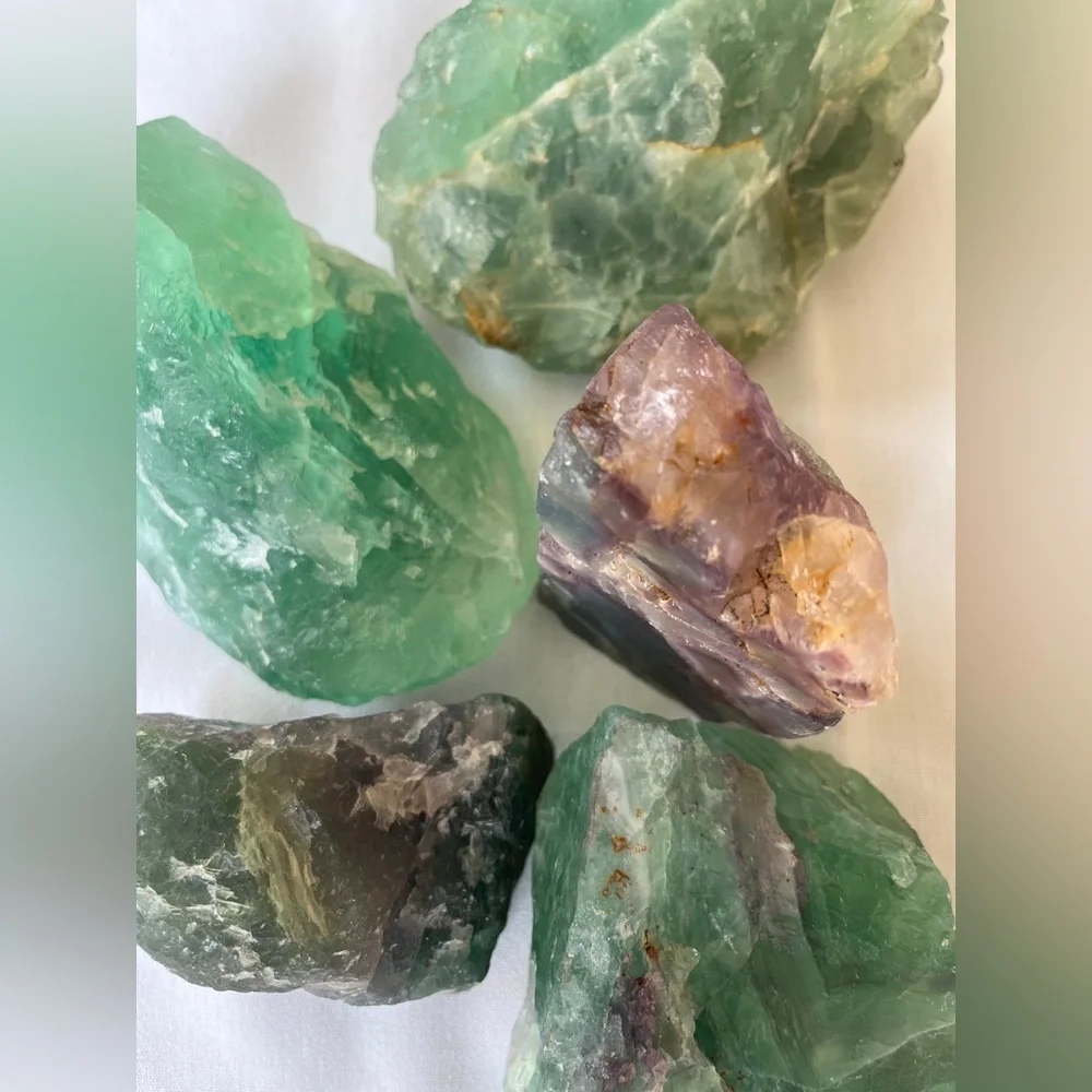 Fluorite raw cut - Picture 13 of 13